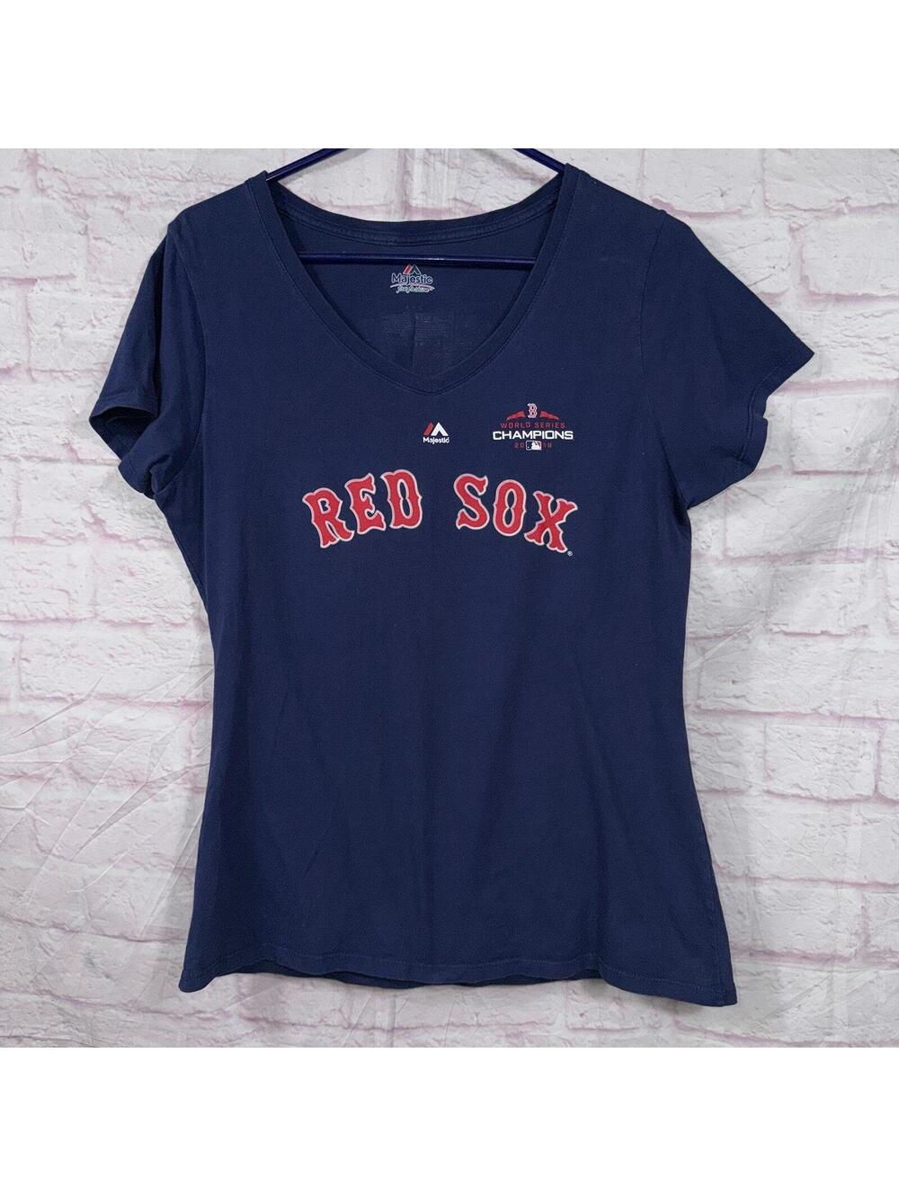 Majestic Boston Red Sox Andrew Benintendi 2018 World Series Champions Tee XL